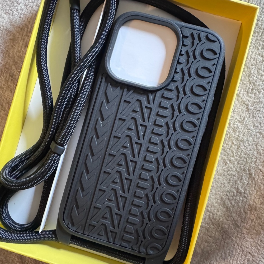 iPhone 14 Pro Crossbody Case - Black